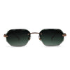 FRENK Ô FRENK - Gradient dark green 9K rose gold