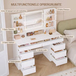 Make-up tafel met LED spiegel