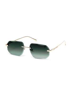 FRENK Ô FRENK - Verde gris oscuro gold plated