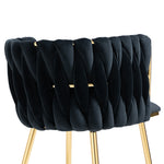 Velvet eetkamerstoel