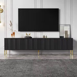 Tv meubel met gouden poten