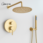 Gouden Regendouche Set