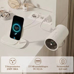 Luxe Kaptafel met LED-Verlichting & Stopcontact – Verstelbare Lichtkleur – 7 Laden – Inclusief Spiegel