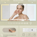 Make-up Tafel met LED verlichting + stopcontacten