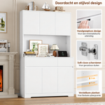 Keukenkast met LED verlichting