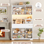 Keukenkast met LED verlichting