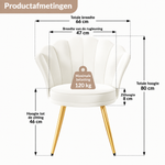 Velvet Accent eetkamer stoe