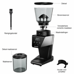 Multifunctionele elektrische koffiemolen