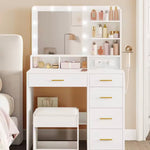 Make up tafel met LED verlichting