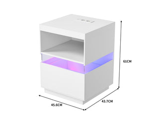 Nachtkastje met LED verlichting