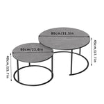 Ronde tafel set van 2