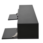 Hoogglans LED TV-Meubel – 160 cm Zwart