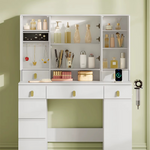 Make-up Tafel met LED verlichting + stopcontacten