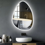 LED spiegel traanvormig