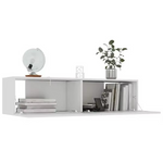 Zwevend TV-Meubel 120 cm – Zwart | Strak & Functioneel