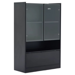 Vitrinekast - 16 kleuren LED-verlichting