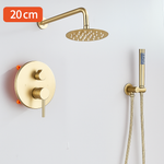 Gouden Regendouche Set