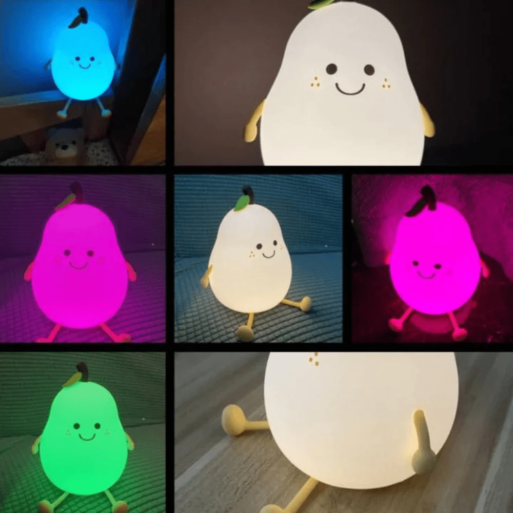 LED Pear Night Light - De leukste en vrolijkste nachtlamp!