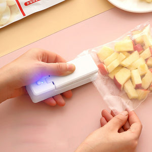 2-in-1 oplaadbare warmte sealer + snij-functie