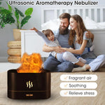 LED aroma diffuser met vlam-functie